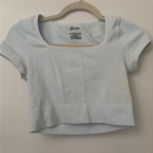 Wild Fable Cropped Workout Shirt